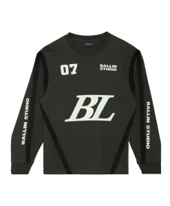 Jongens longsleeve groen