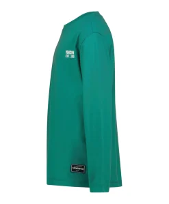Jongens longsleeve groen
