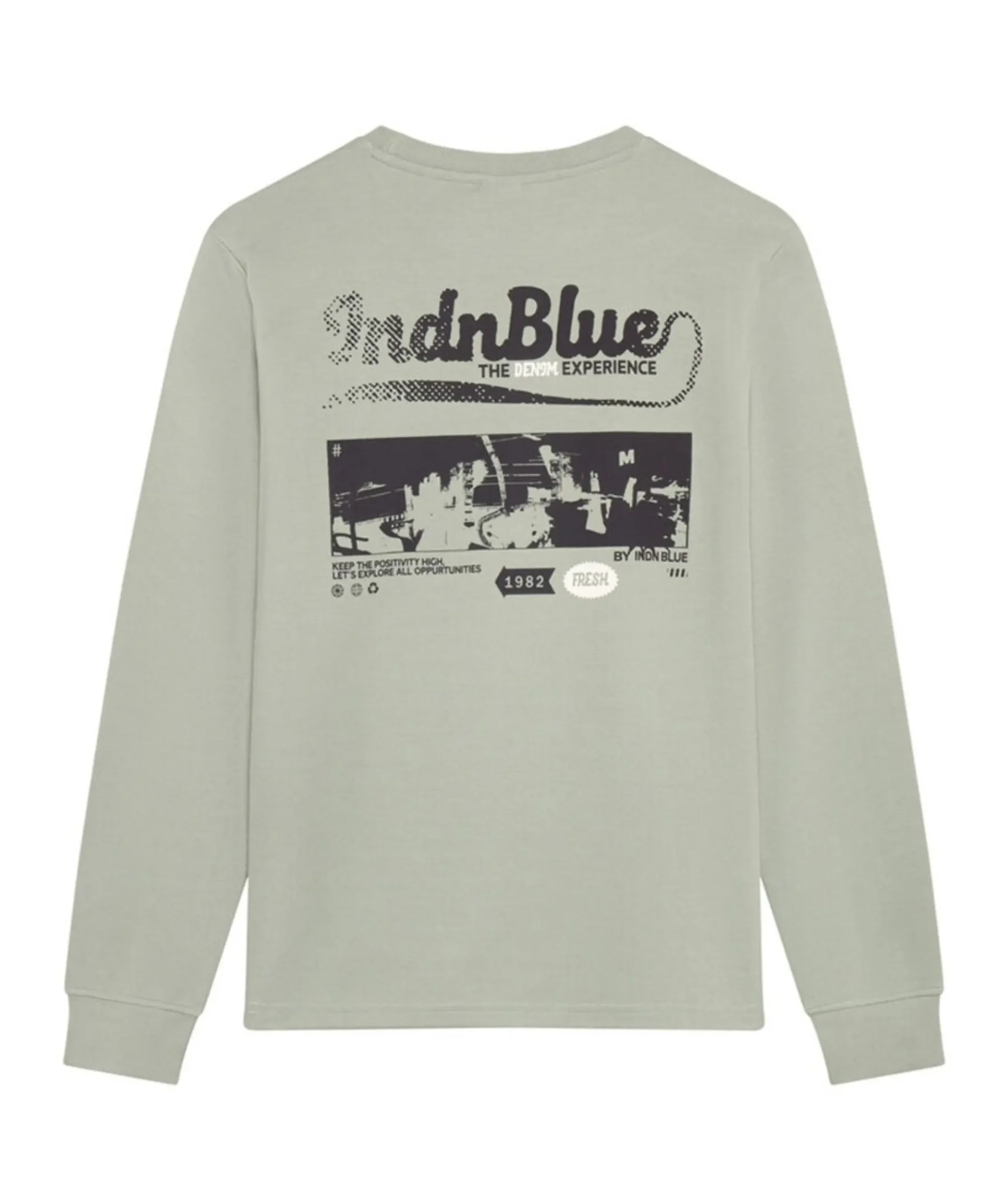 Jongens longsleeve groen