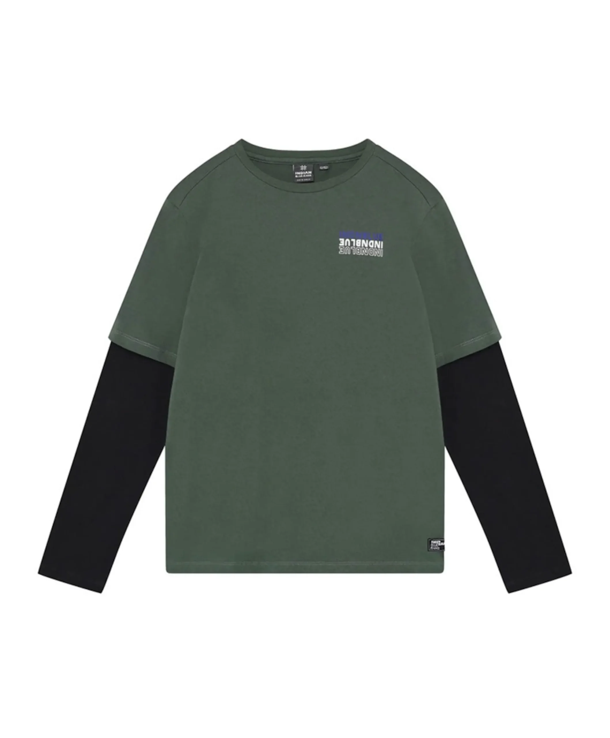 Jongens longsleeve groen