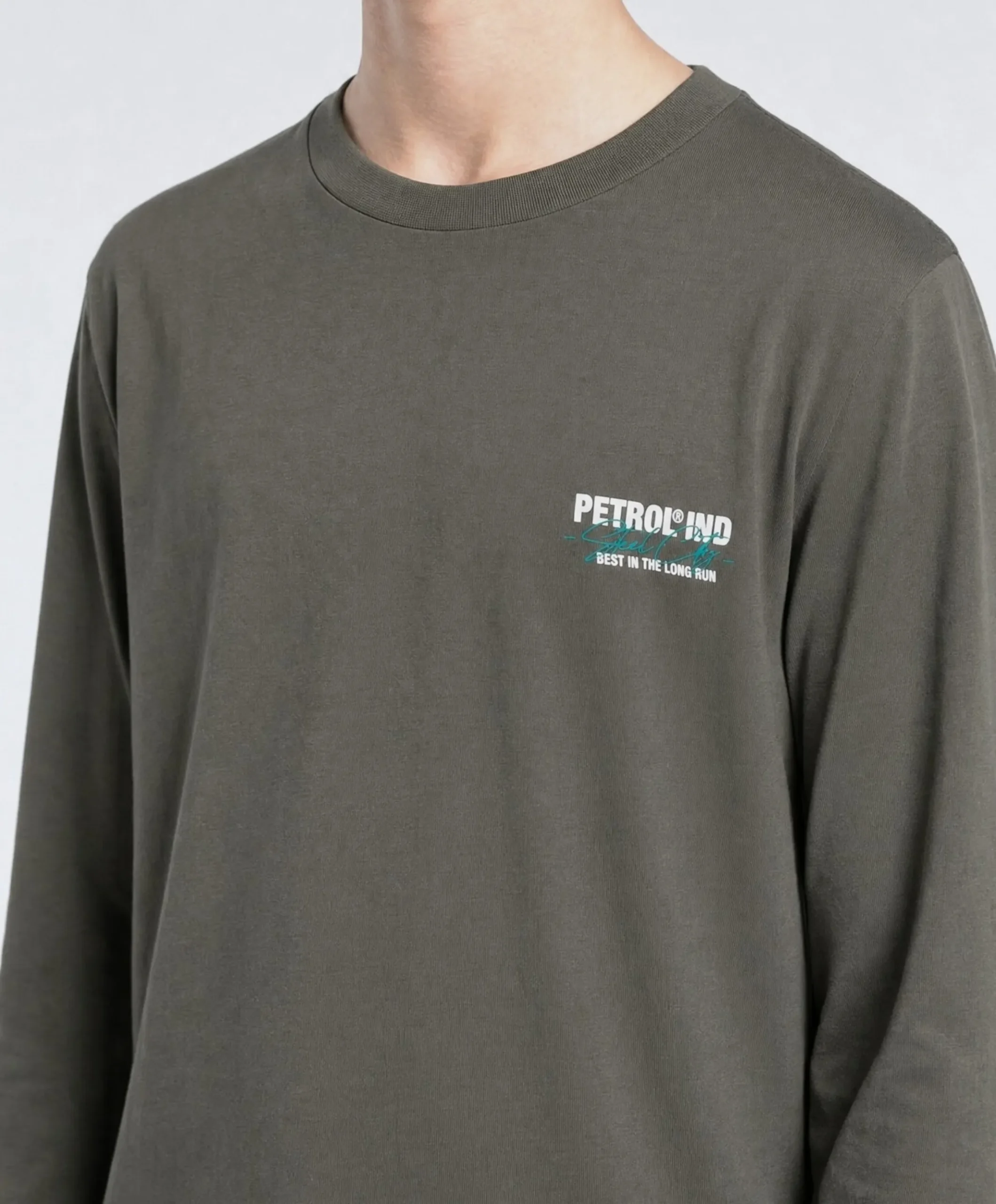 Jongens longsleeve groen