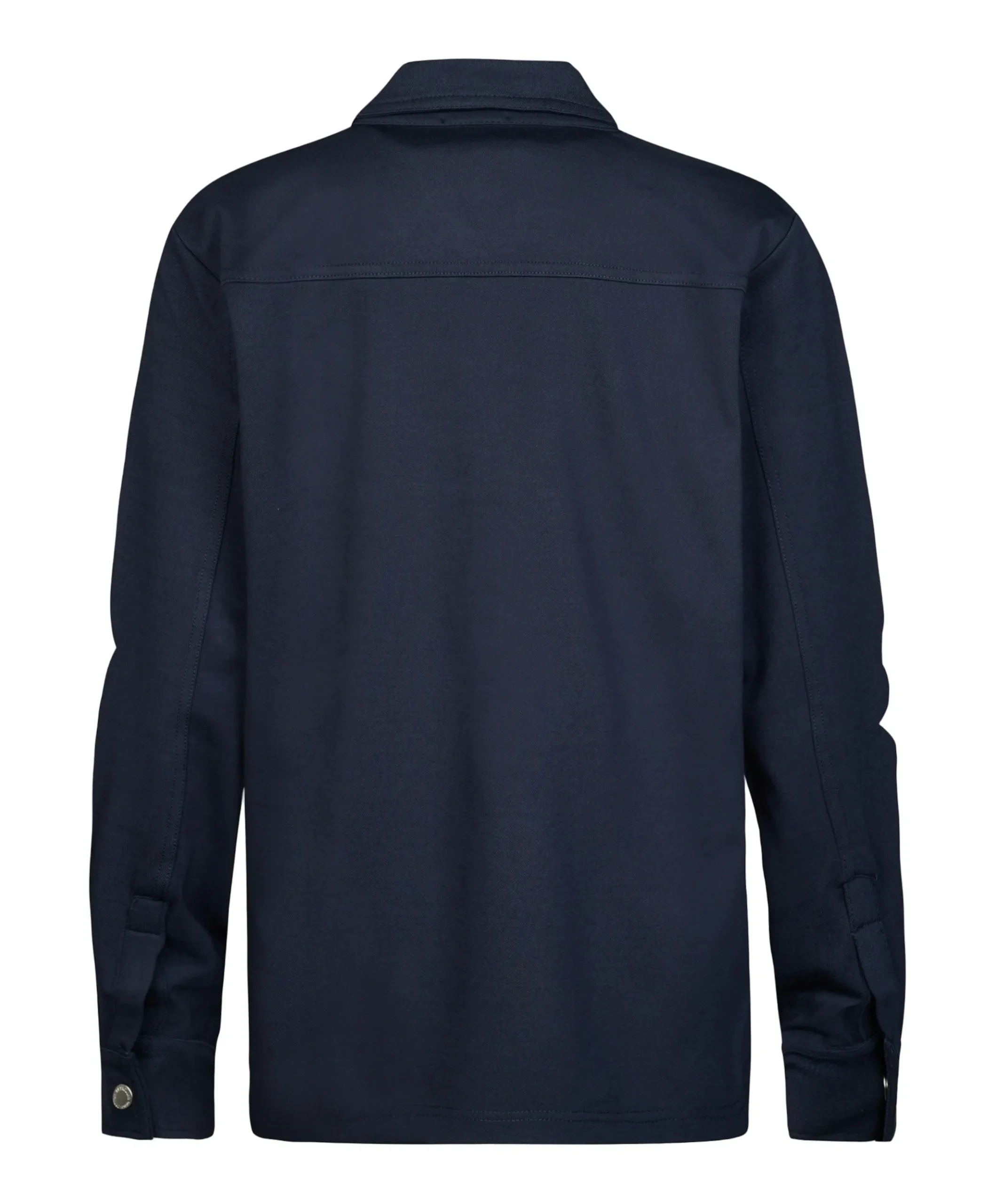 Jongens overhemd lange mouw blauw