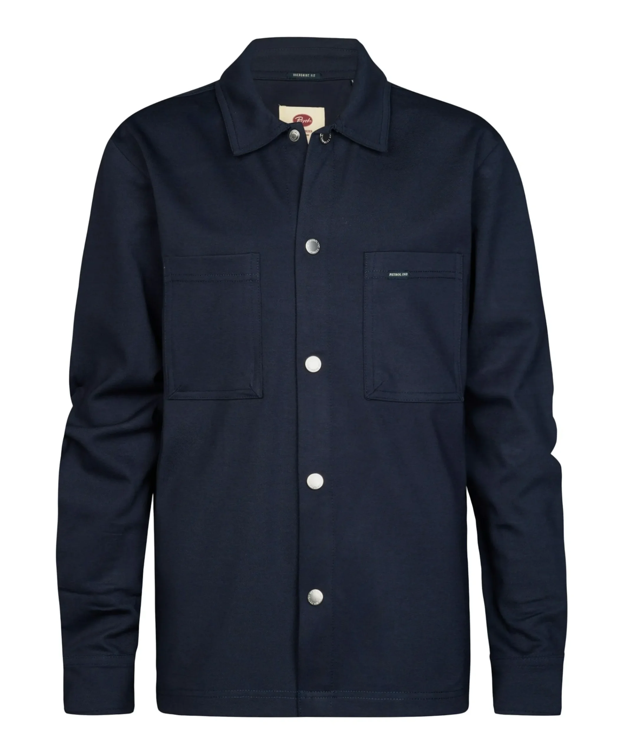 Jongens overhemd lange mouw blauw