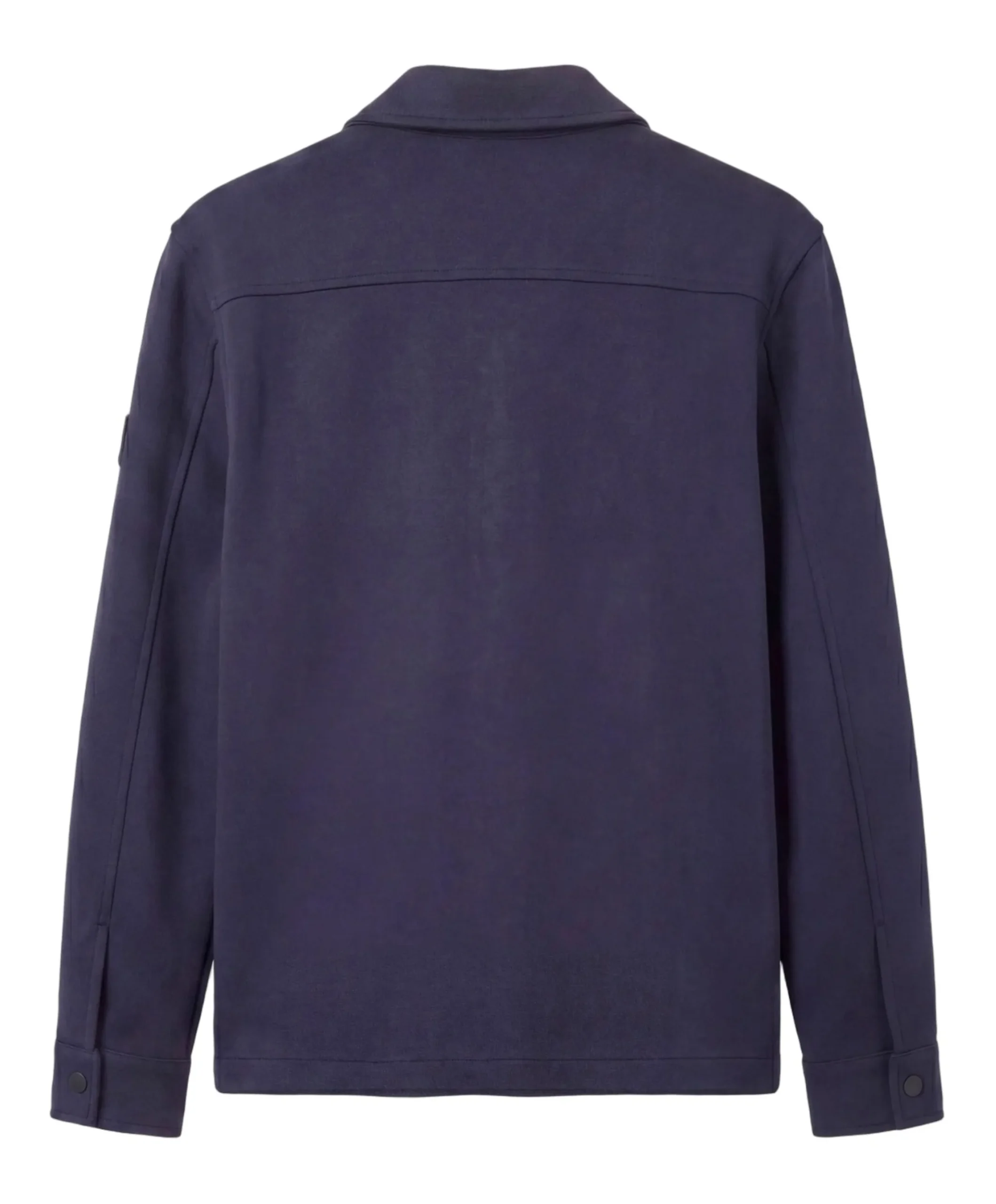 Jongens overhemd lange mouw blauw