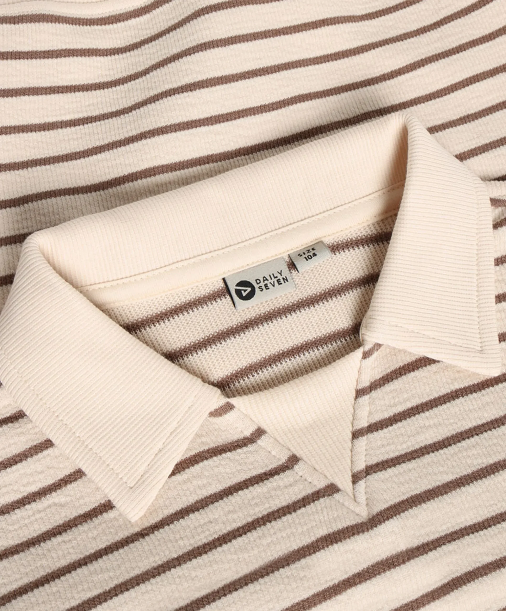 Jongens polo beige