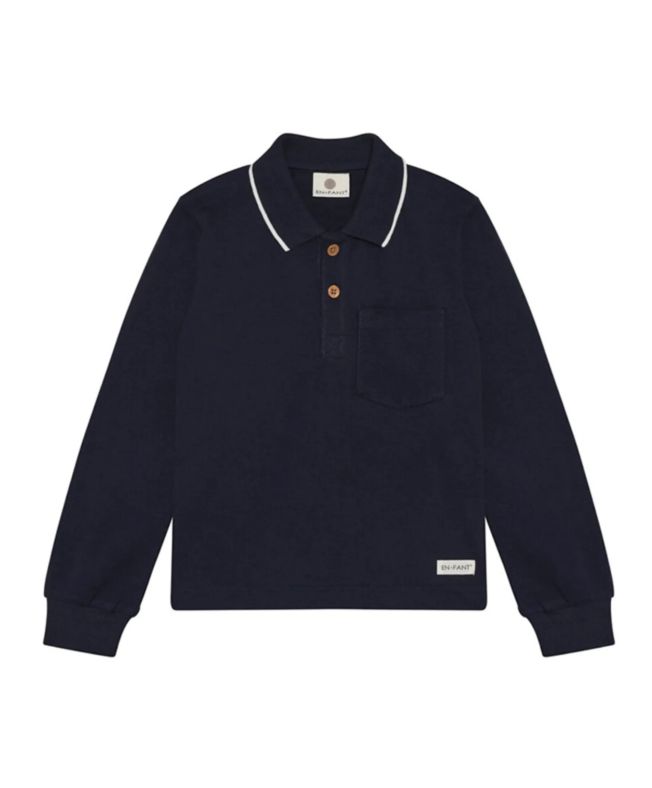 Jongens polo blauw