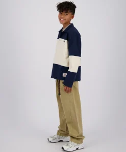 Jongens polo blauw