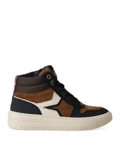 jongens sneakers bruin
