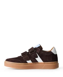 jongens sneakers bruin