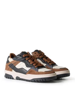 jongens sneakers bruin
