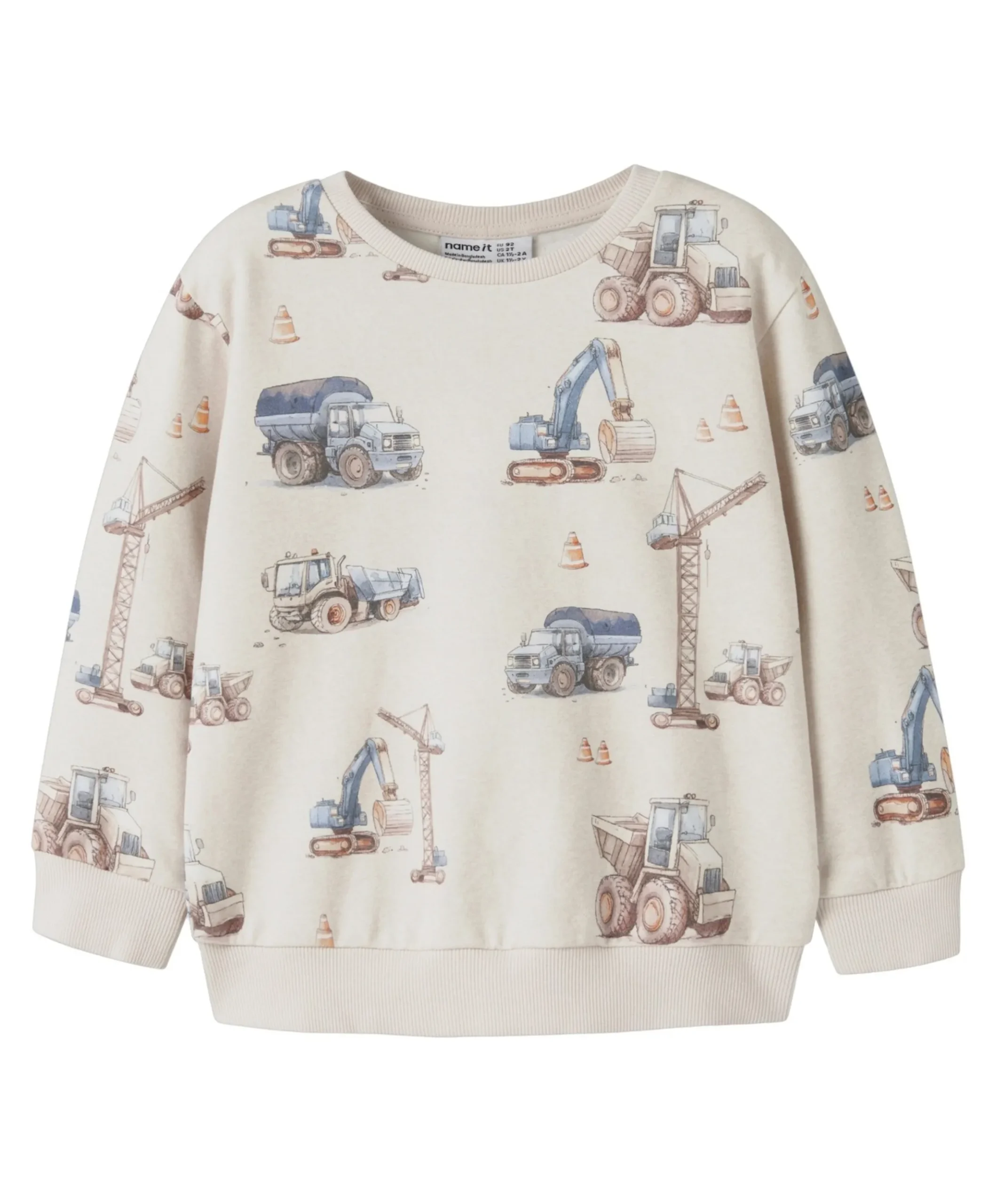 Jongens sweater beige