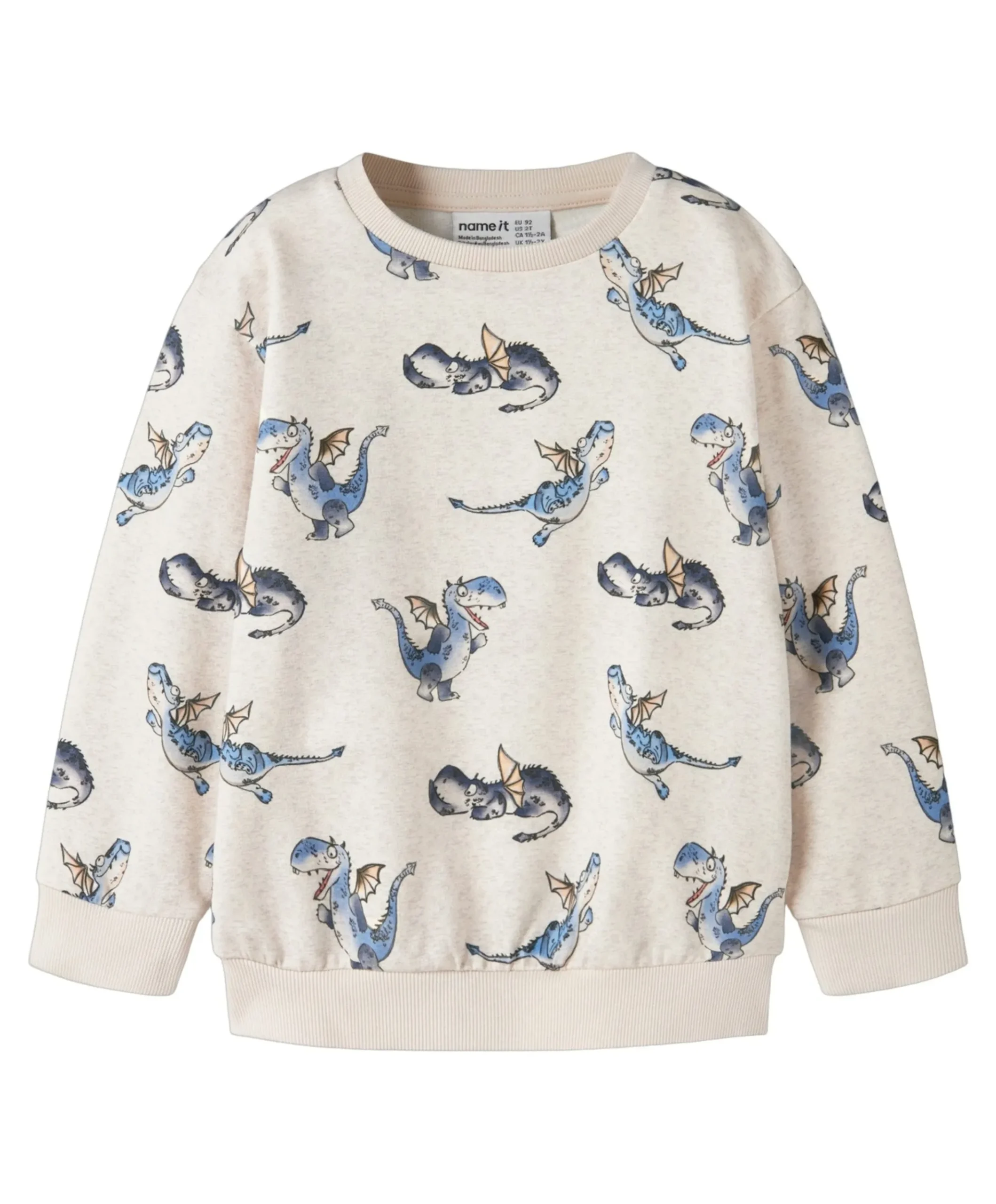 Jongens sweater beige