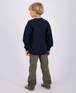 Jongens sweater blauw