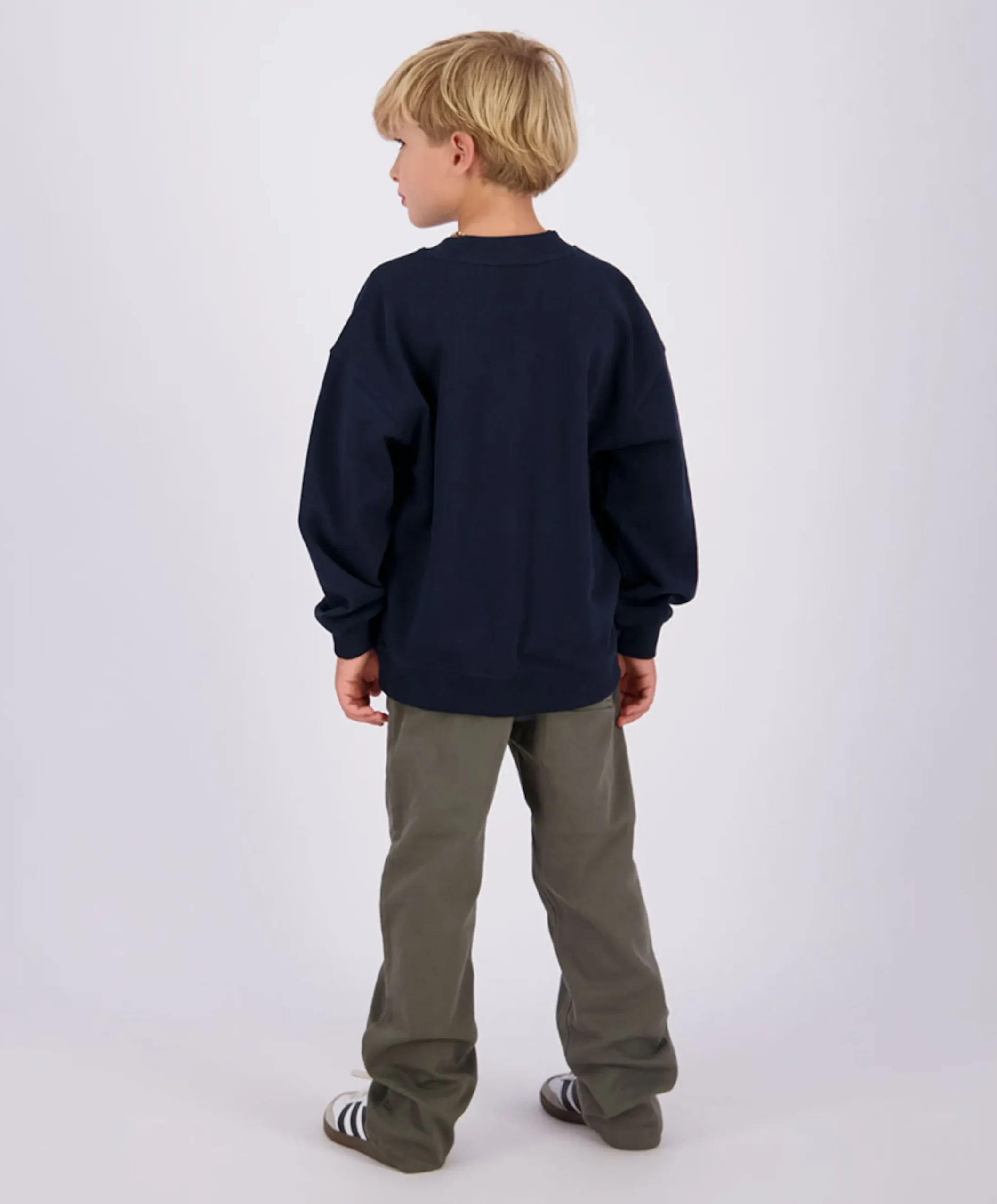 Jongens sweater blauw