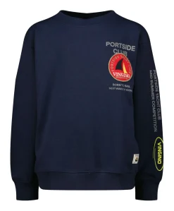 Jongens sweater blauw