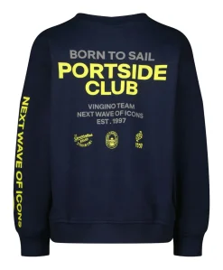 Jongens sweater blauw