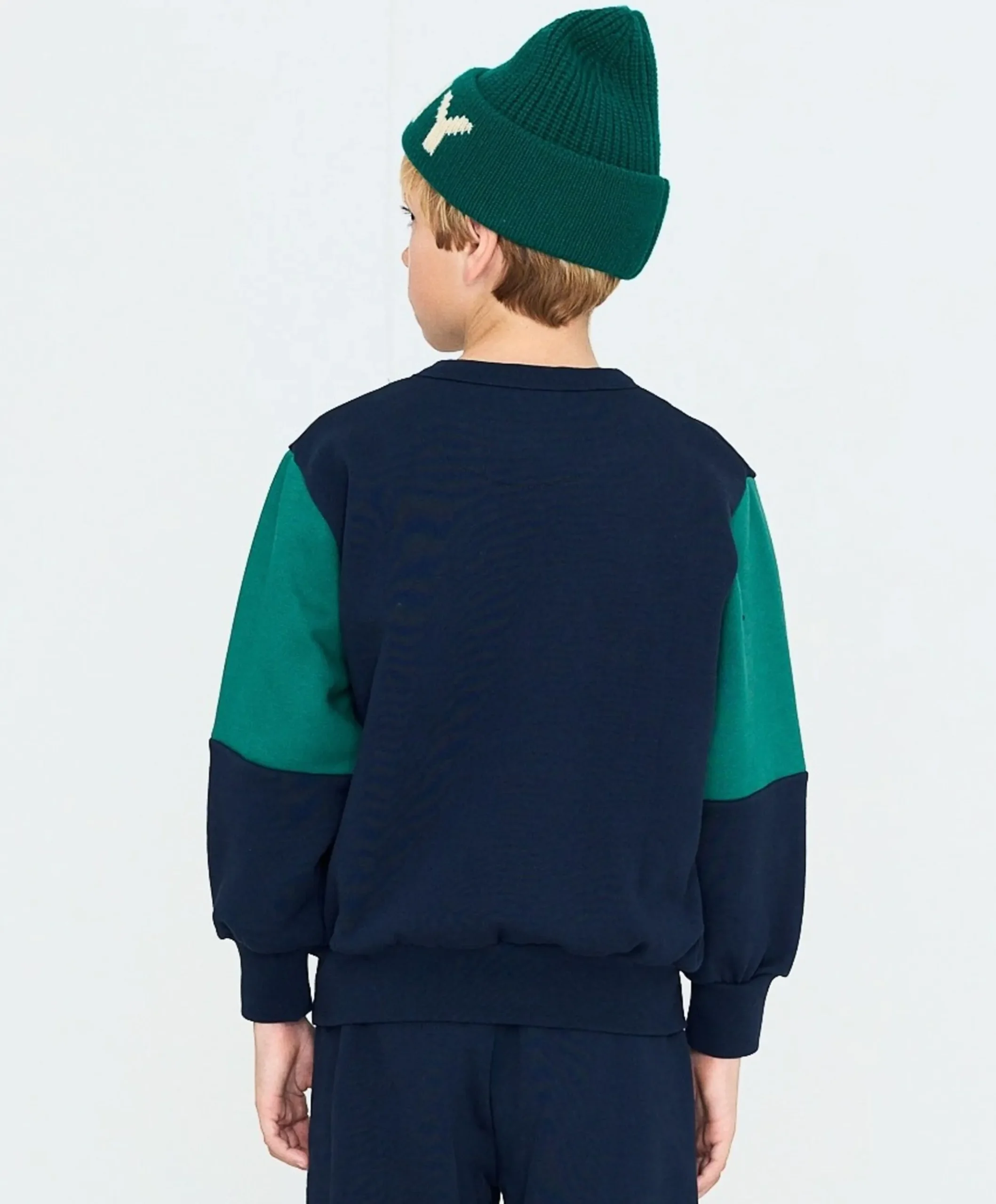 Jongens sweater blauw