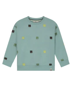 Jongens sweater blauw