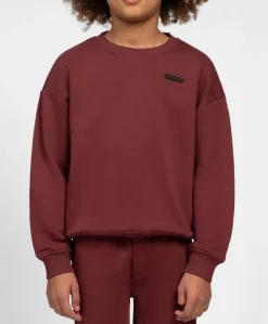 Jongens sweater bordeaux