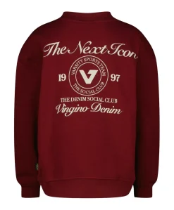 Jongens sweater bordeaux