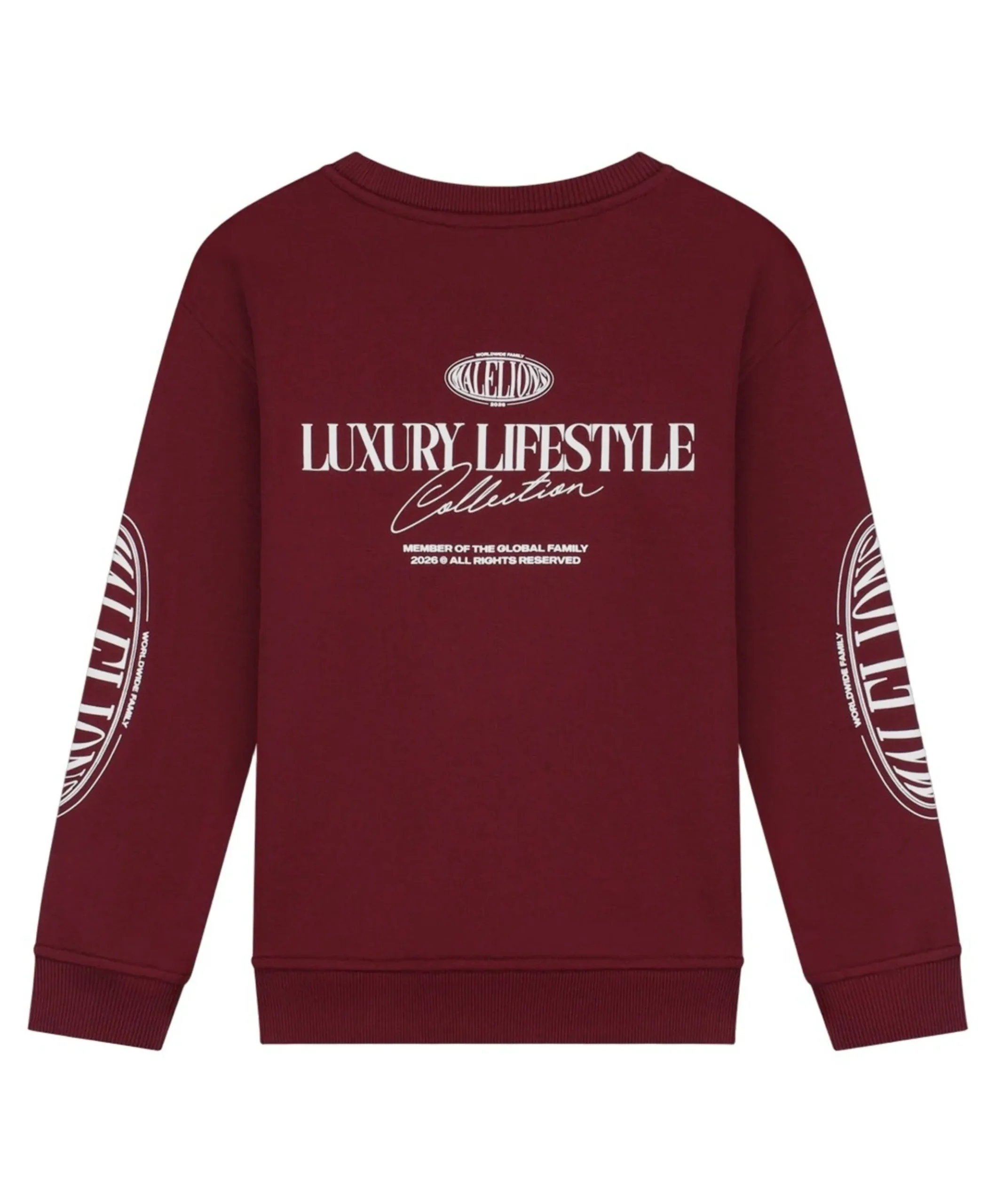 Jongens sweater bordeaux