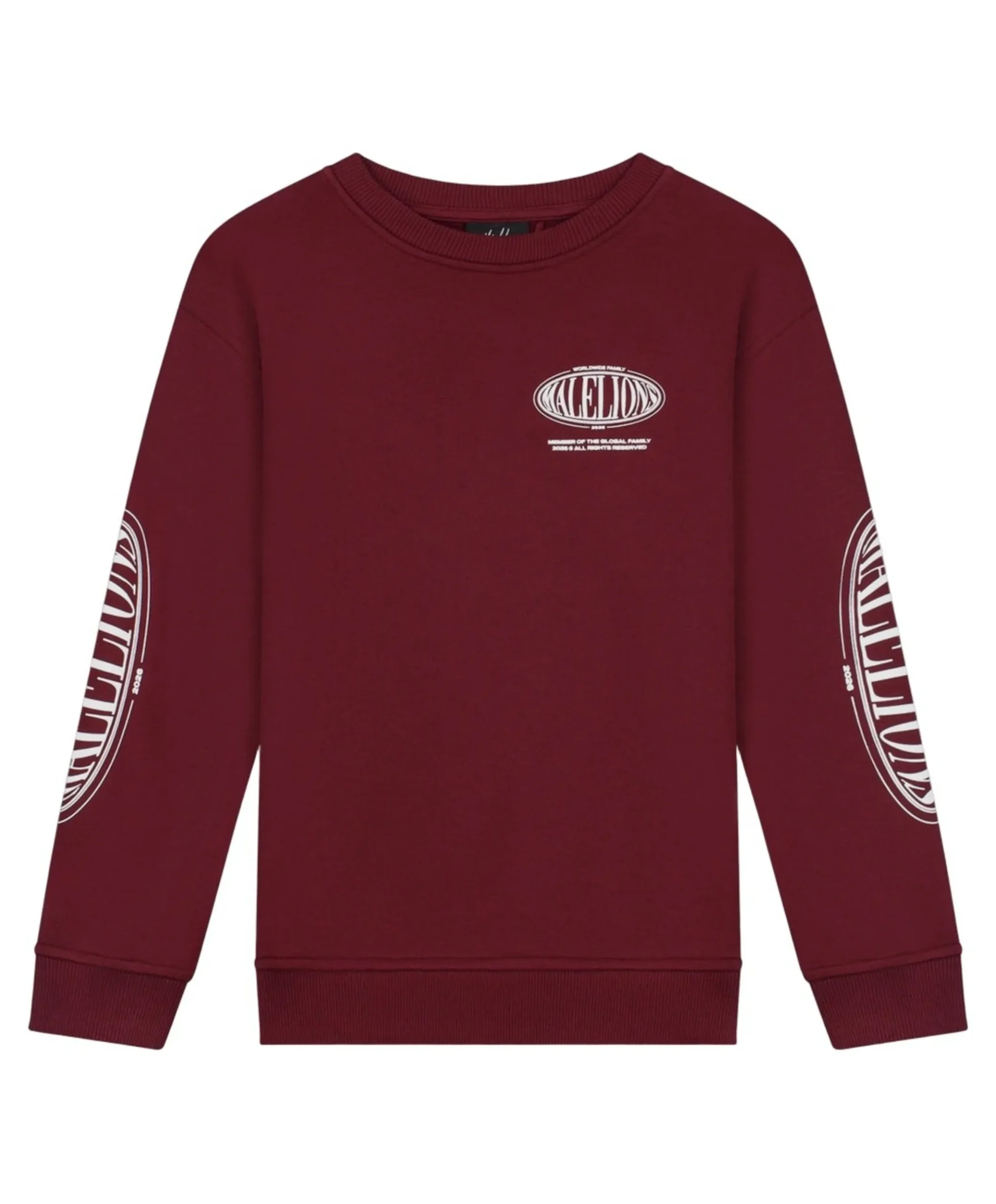 Jongens sweater bordeaux