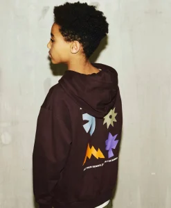 Jongens sweater bruin