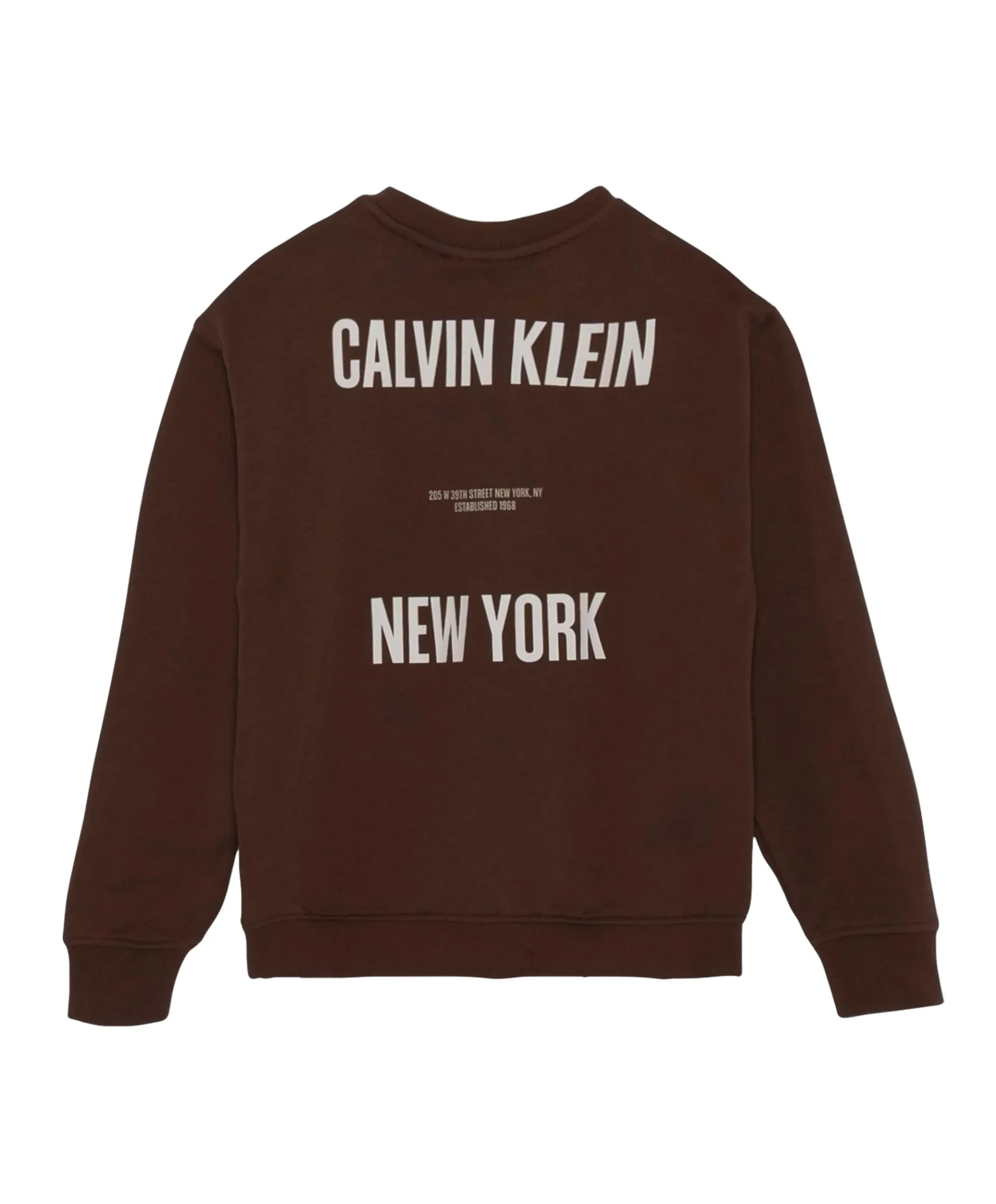 Jongens sweater bruin