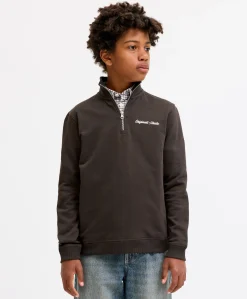 Jongens sweater bruin