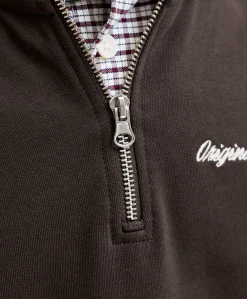 Jongens sweater bruin