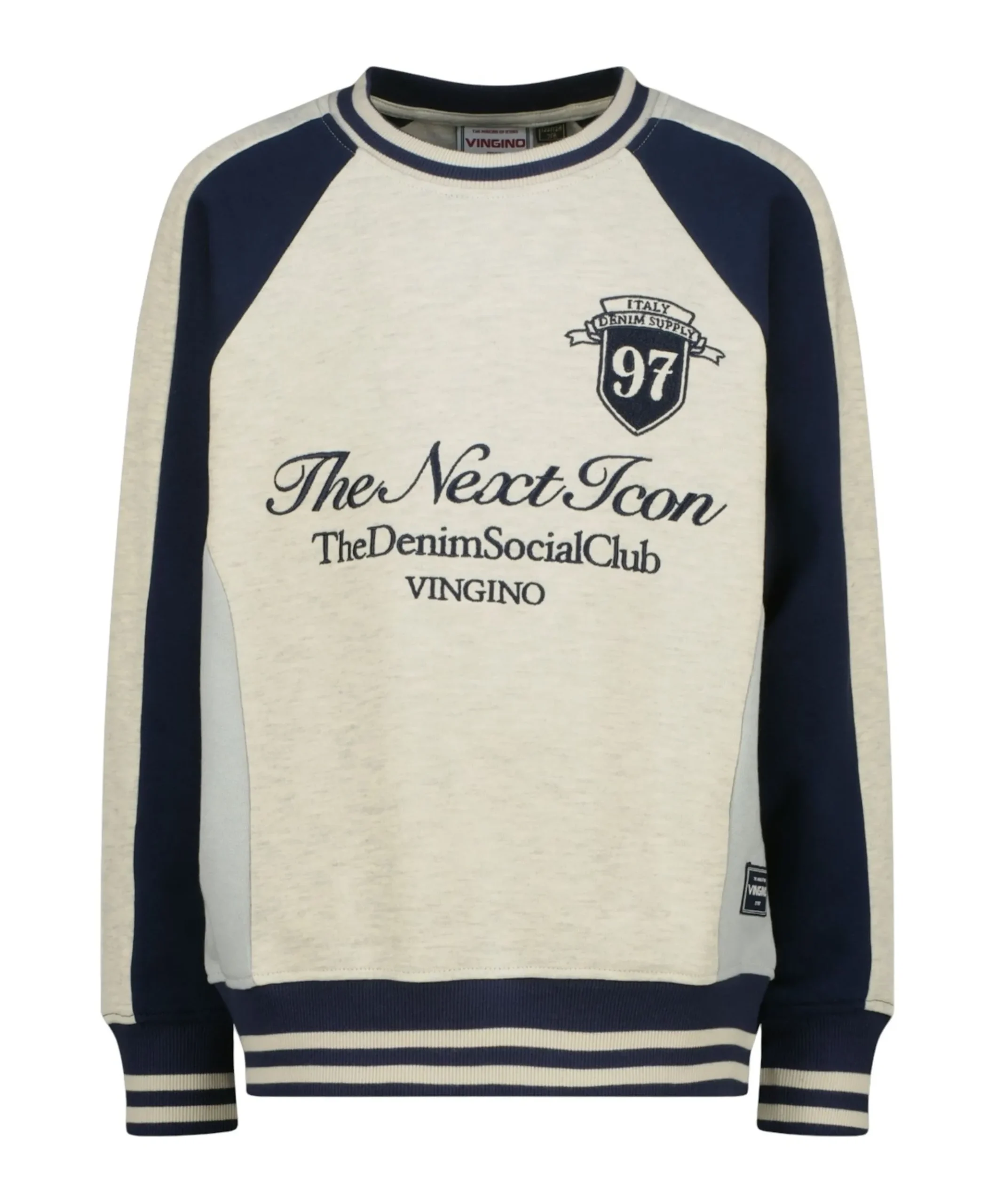 Jongens sweater ecru