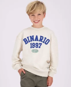 Jongens sweater ecru