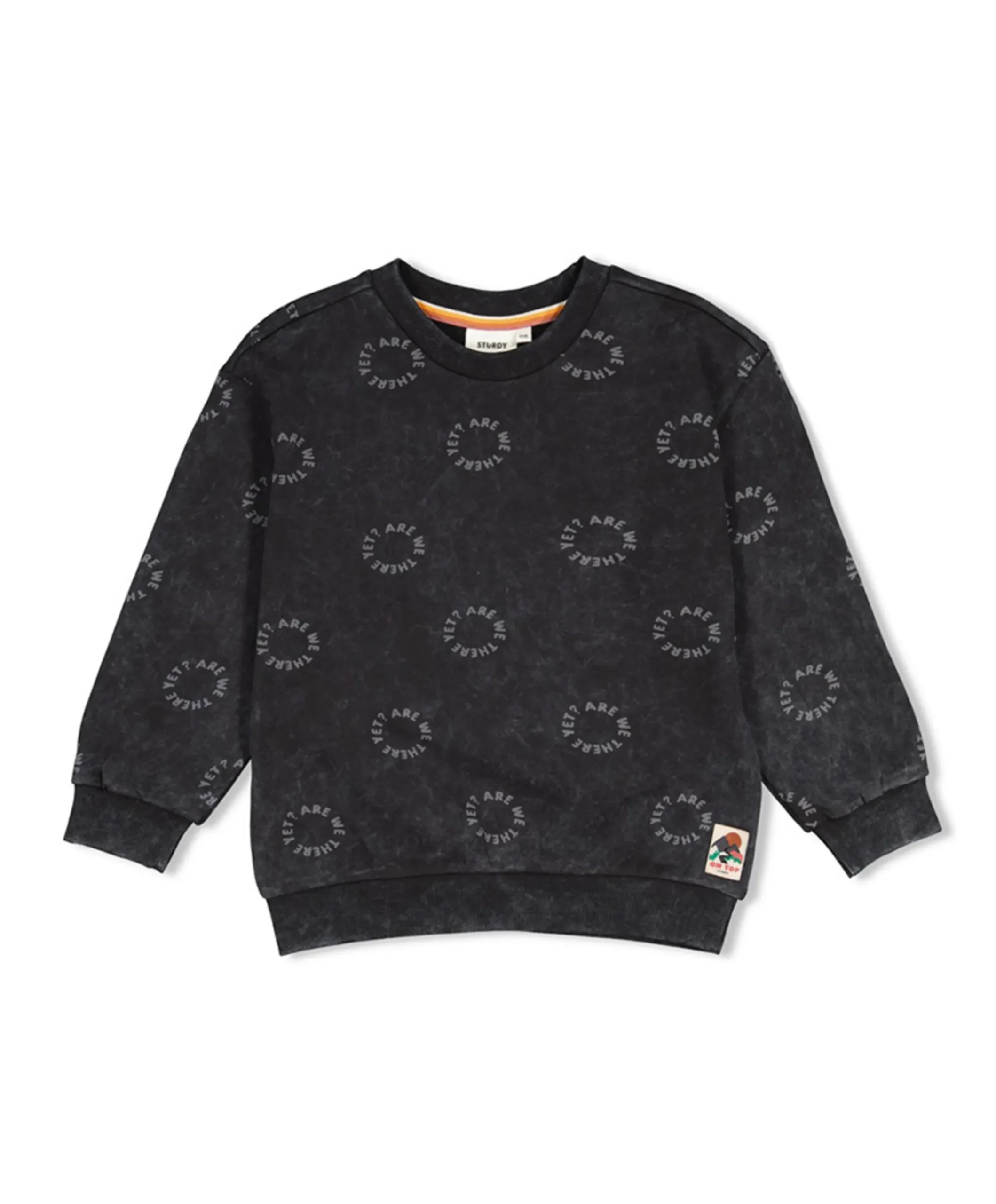 Jongens sweater grijs