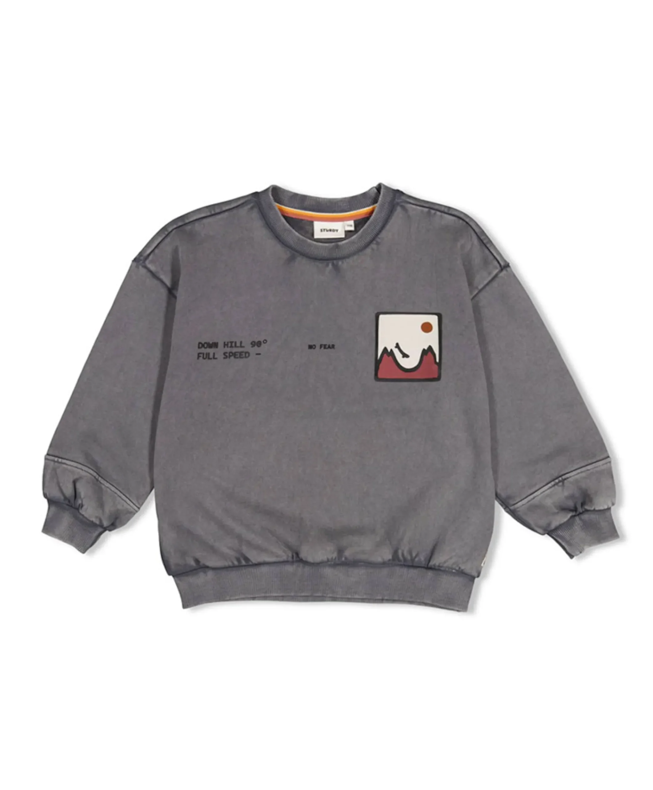 Jongens sweater grijs