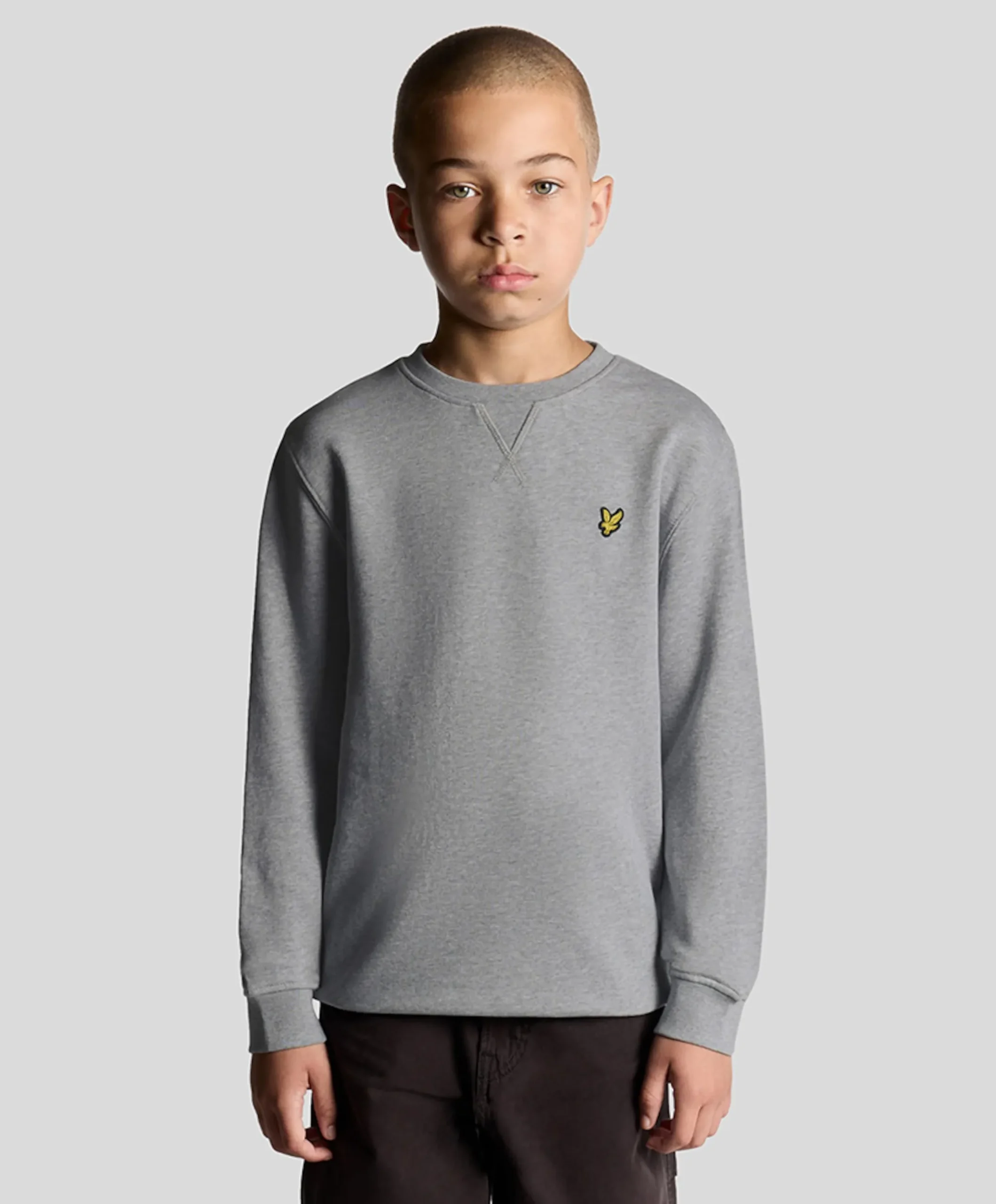 Jongens sweater grijs