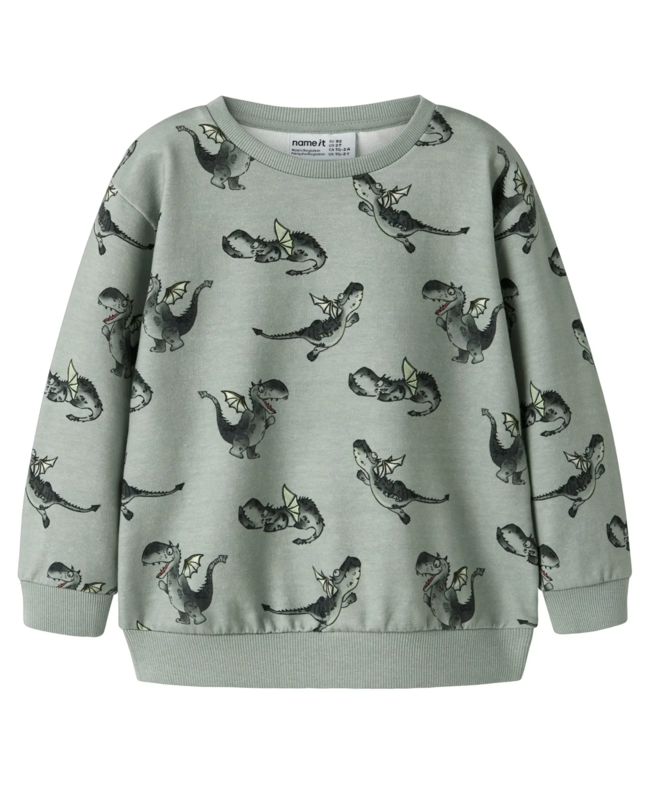 Jongens sweater groen