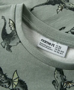 Jongens sweater groen