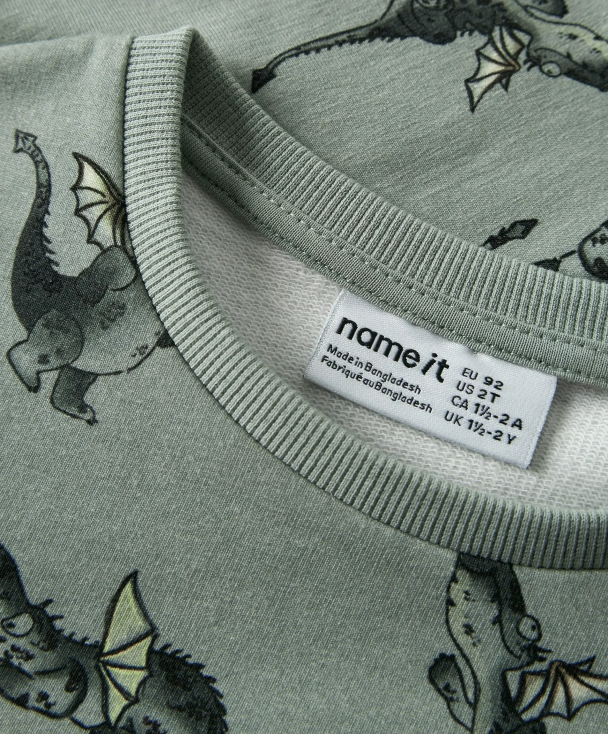 Jongens sweater groen