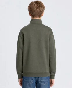 Jongens sweater groen