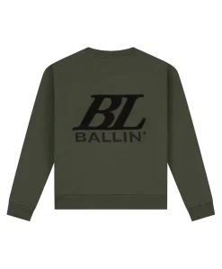 Jongens sweater groen