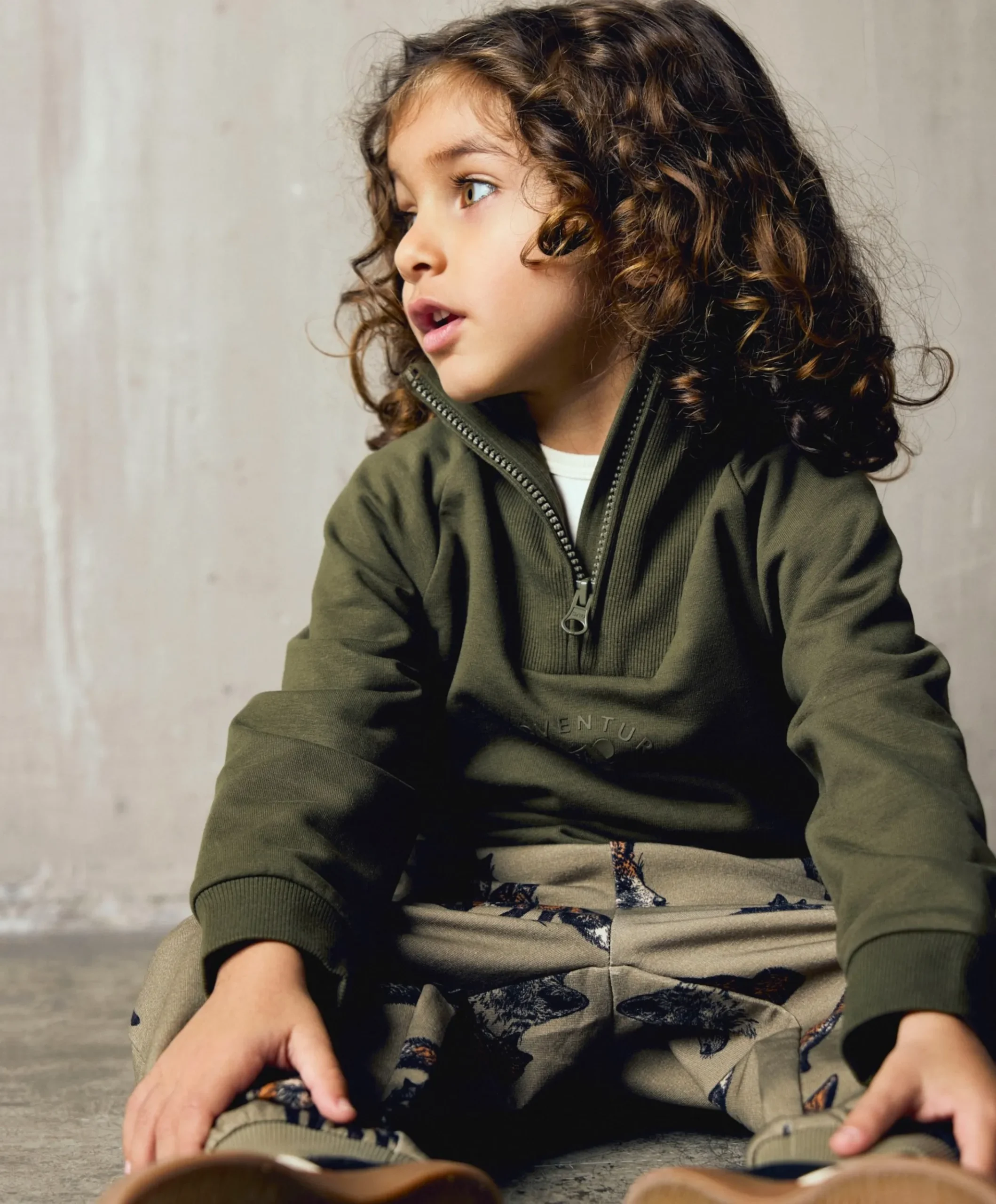Jongens sweater groen