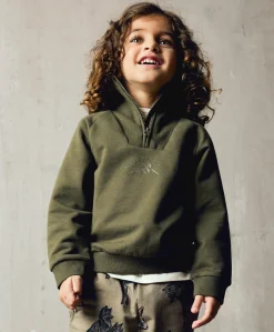 Jongens sweater groen