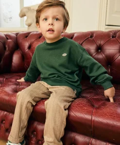 Jongens sweater groen