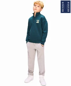 Jongens sweater groen