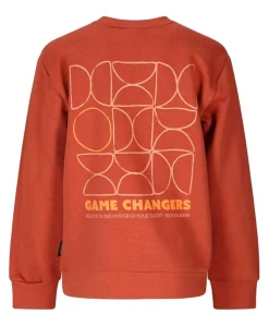 Jongens sweater oranje