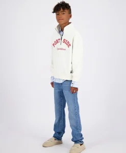 Jongens sweater wit