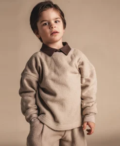 Jongens trui beige