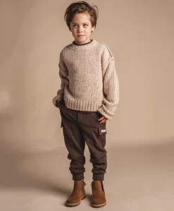Jongens trui beige