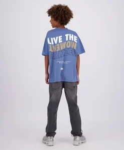 Jongens T-shirt blauw