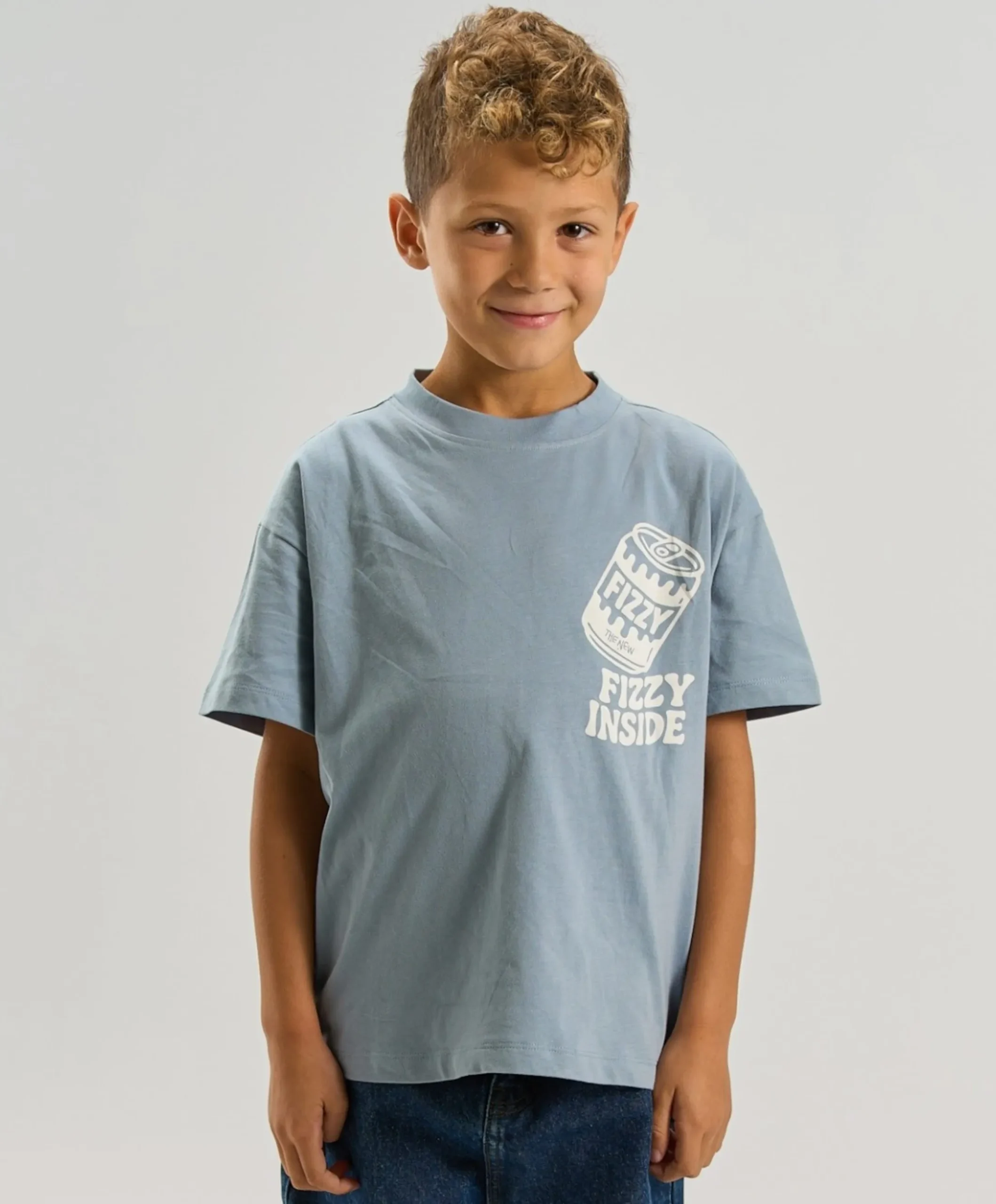 Jongens T-shirt blauw